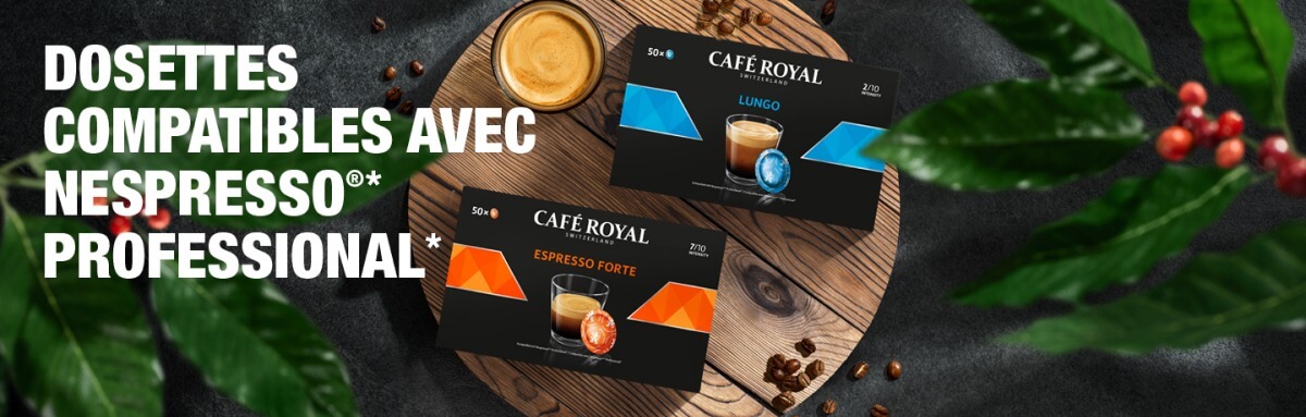 Capsules de café Café Royal Espresso - Boîte de 36