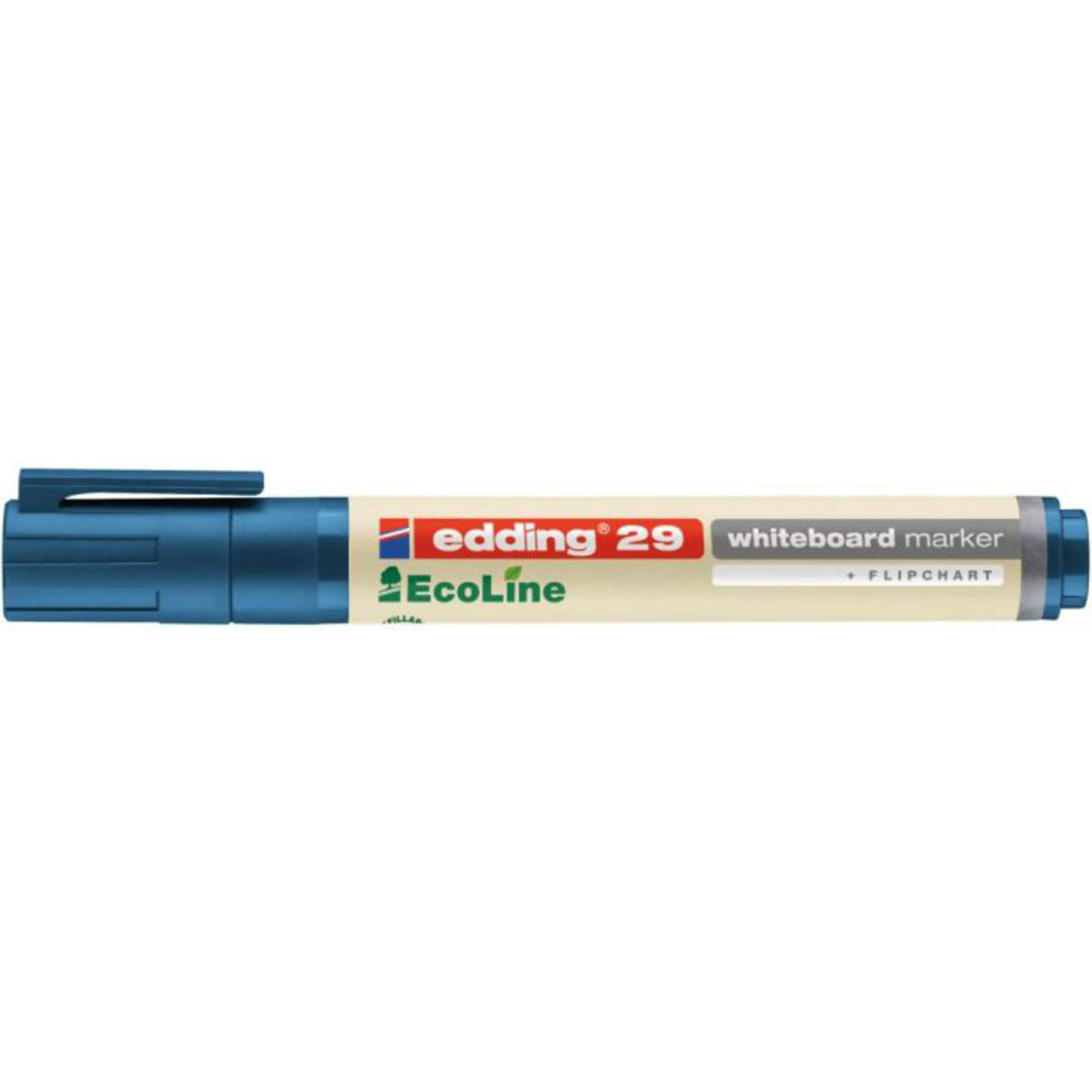 Edding EcoLine 29 marqueur pour tableau blanc (1 - 5 mm biseautée) - bleu  Edding