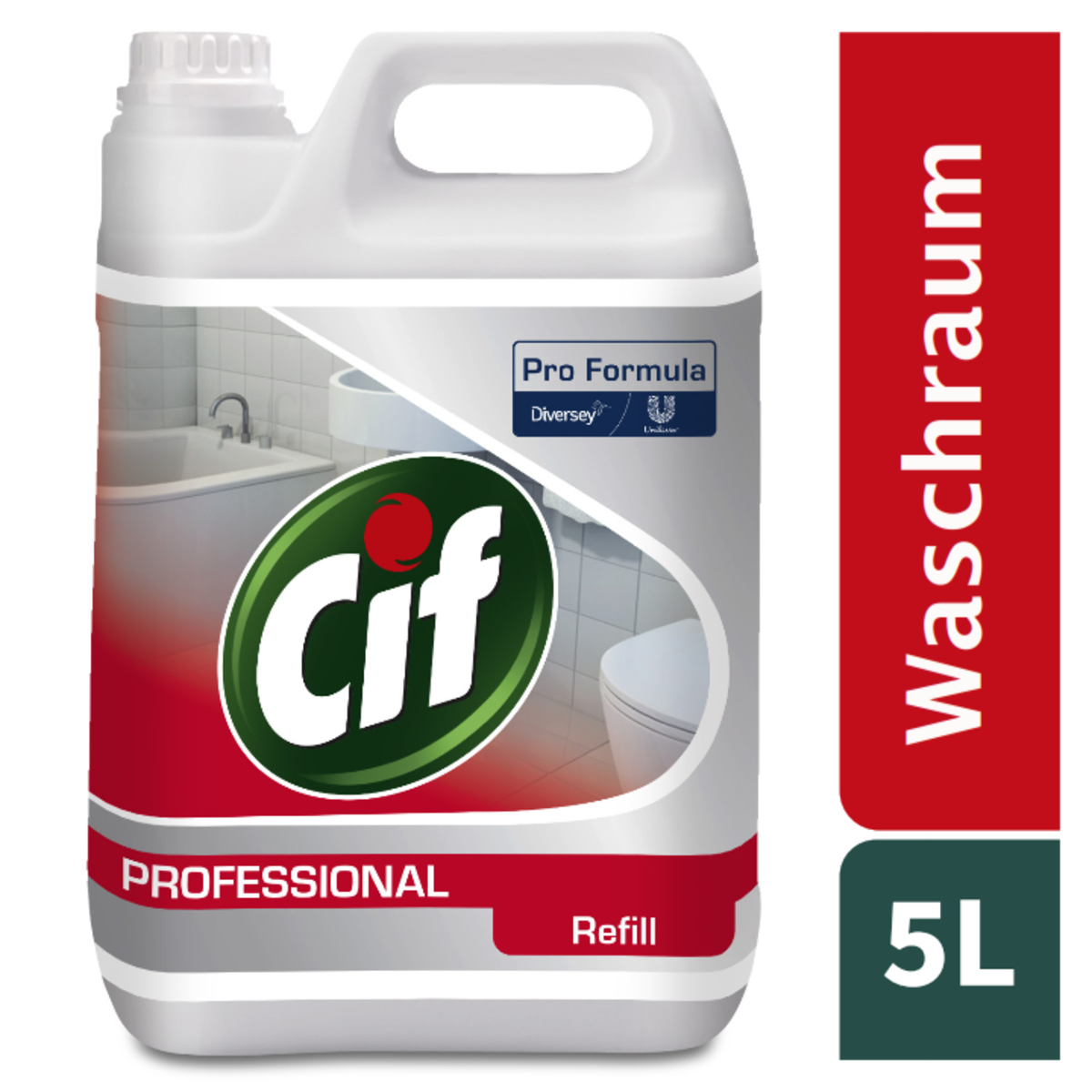 Cif Pro Formula detergente bagno 2in1, 5 l