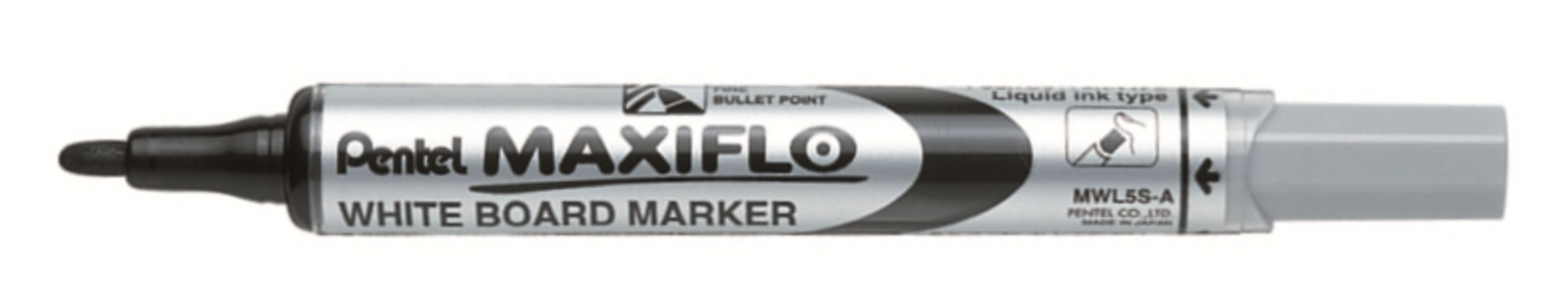 MAXIFLO MWL5S par Pentel - Marqueur bleu pour Tableaux Blancs