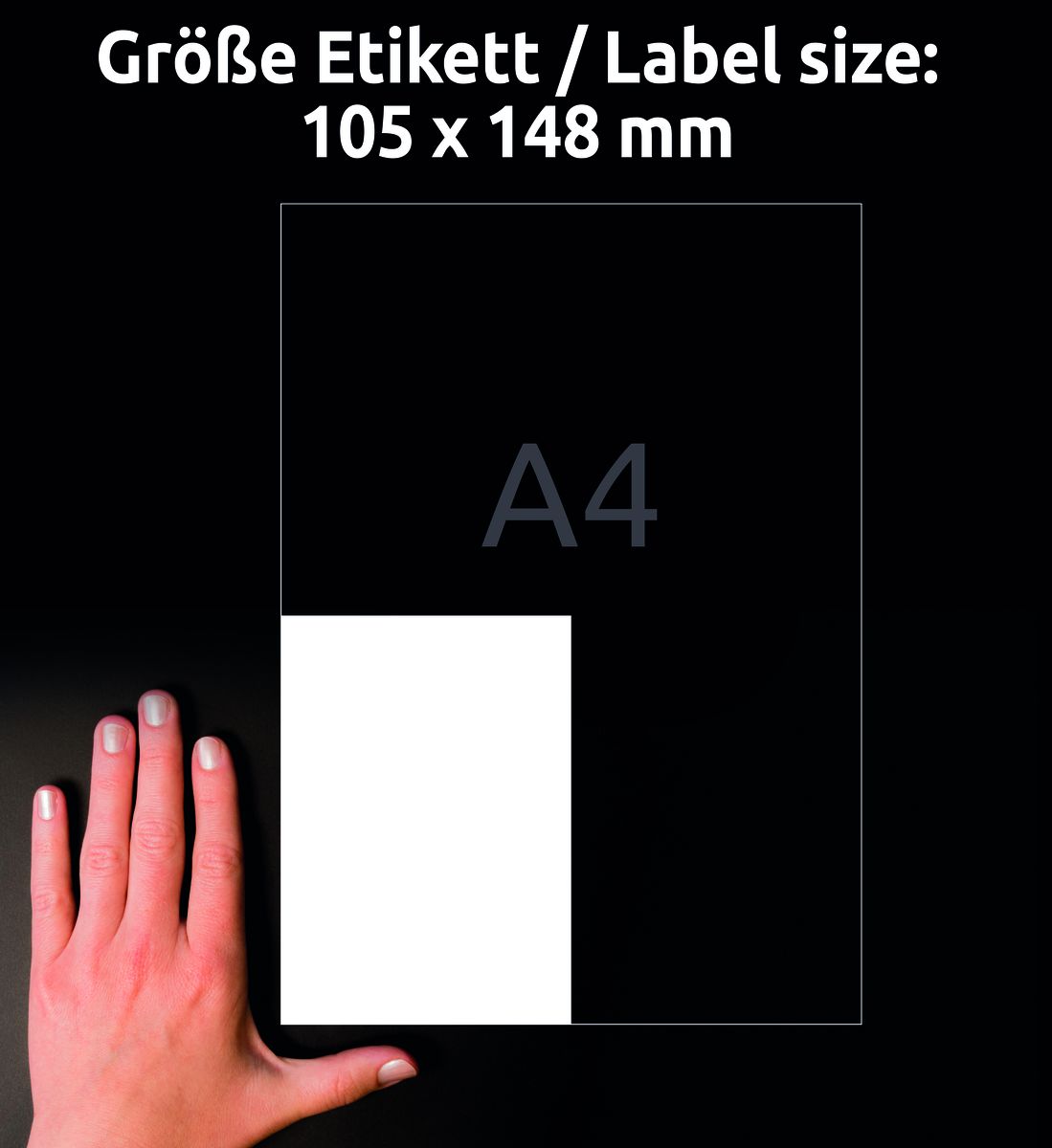 Avery Zweckform Étiquettes autocollantes, 70 x 37 mm, 3474-200, blanc