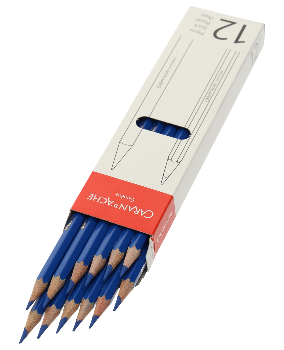 12 crayons de couleur Caran d'Ache Prismalo