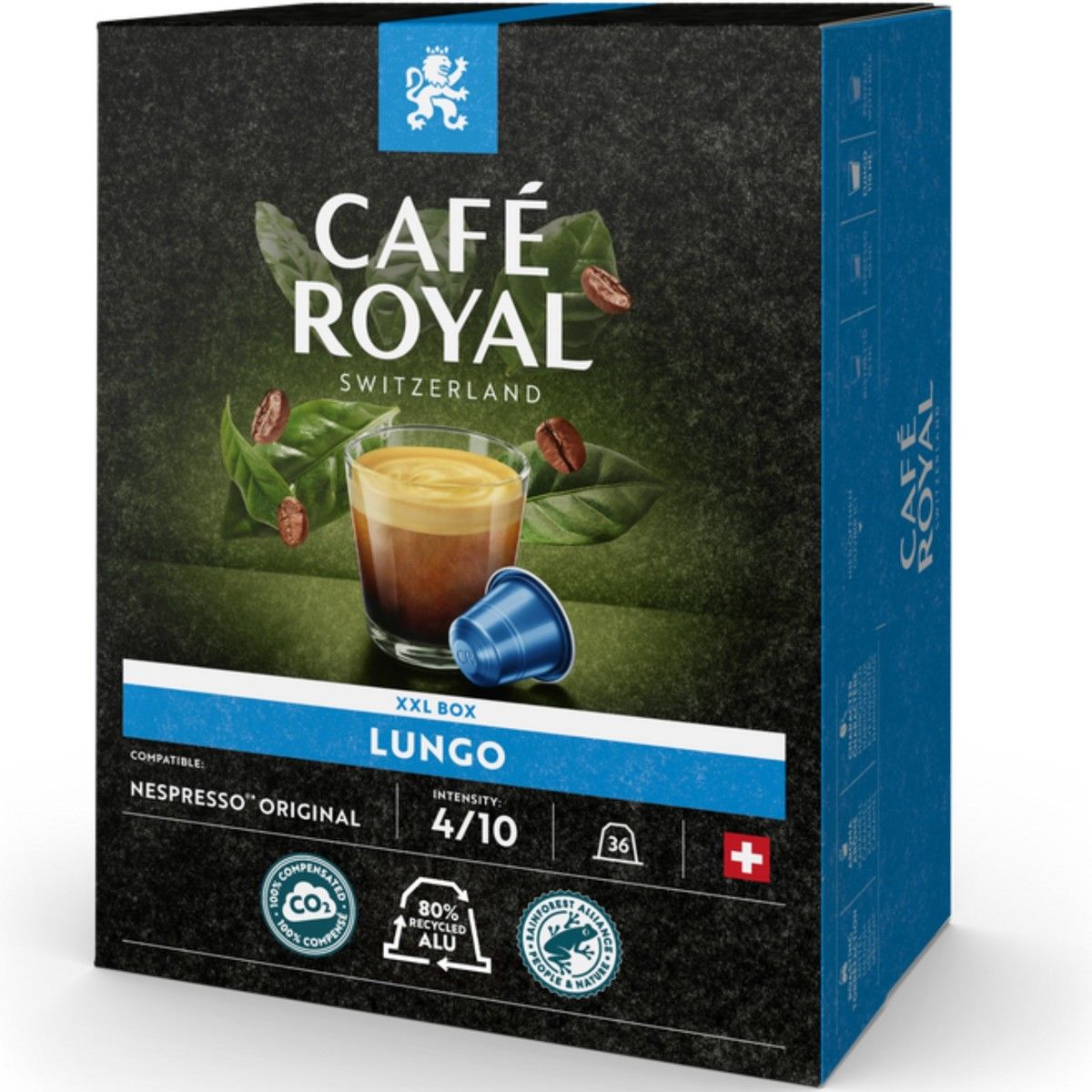 Capsules de café Café Royal Lungo - Boîte de 36 sur