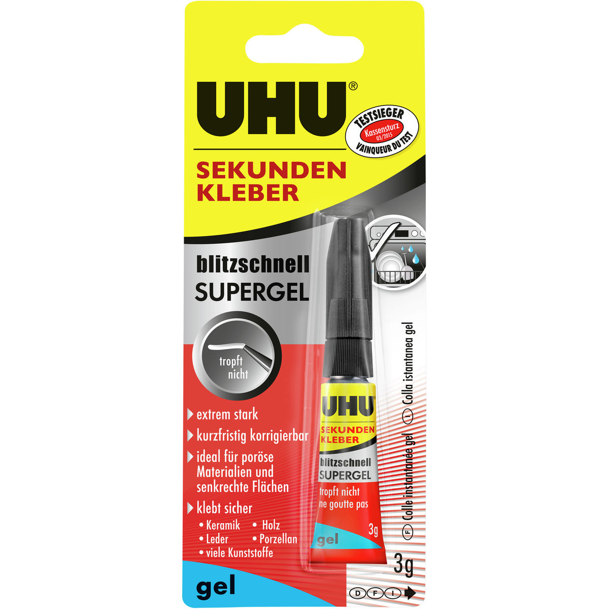 UHU Supergel Supercolla 3g